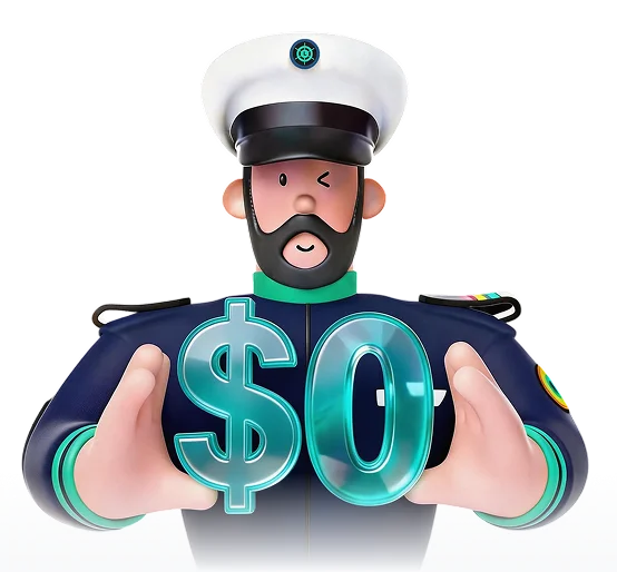Zero transaction fees